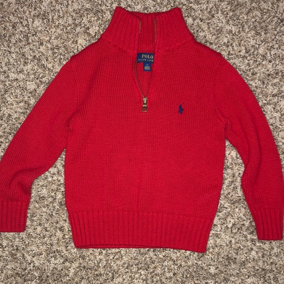Toddler size 4 Polo sweater - Picture 1 of 2